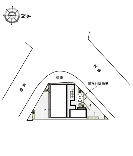 ★手数料０円★寝屋川市池田新町　月極駐車場（LP）